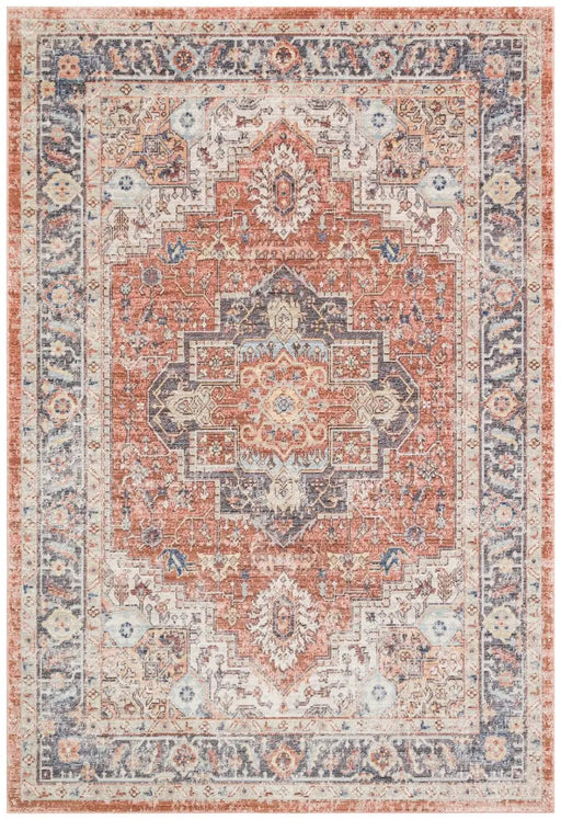 Concept Looms Rugs HERITAGE Concept Looms HRTG105 Rust Blue - Woven Rugs