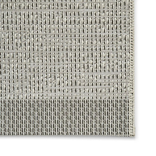 Think Rugs Rugs Stitch 9682 Grey/Black - Woven Rugs