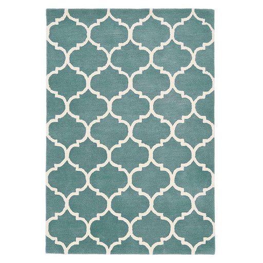 Asiatic Rugs Albany Ogee Duck Egg - Woven Rugs