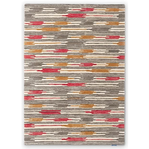 Sanderson Rugs Sanderson Ishi Red Charcoal 146000 - Woven Rugs