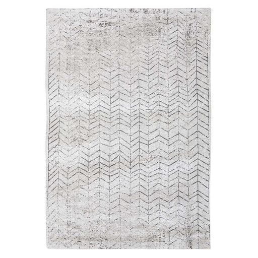 Louis De Poortere Rugs Mad Men Jacobs Ladder 8652 Black On White - Woven Rugs