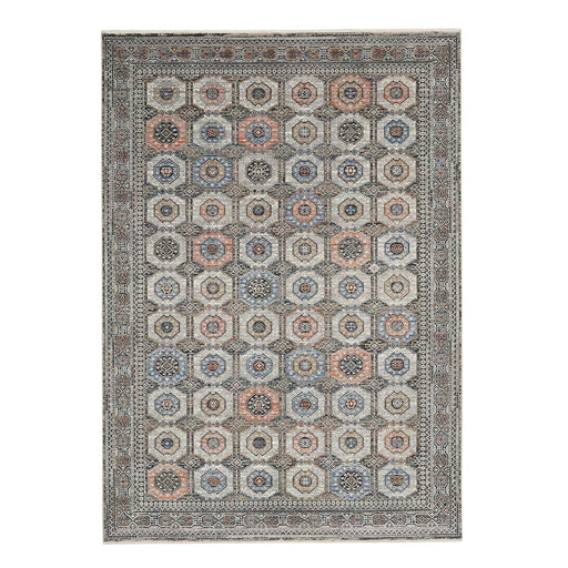 Nourison Rugs Starry Nights STN09 Grey Navy - Woven Rugs