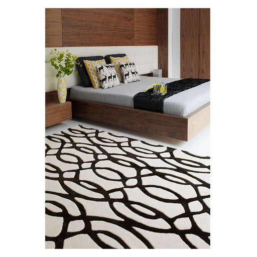 Asiatic Rugs Matrix MAX35 Wire White Rugs - Woven Rugs