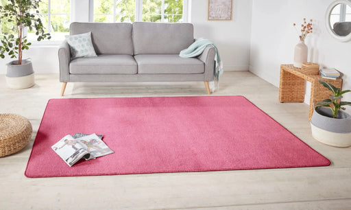 RugsDirect Online Plain/Nearly Plain Nasty 101147 Pink Rug - Woven Rugs