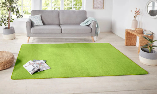 RugsDirect Online Plain/Nearly Plain Nasty 101149 Green Rug - Woven Rugs