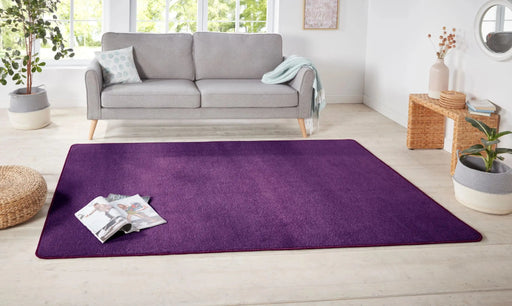 RugsDirect Online Plain/Nearly Plain Nasty 101150 Purple Rug - Woven Rugs