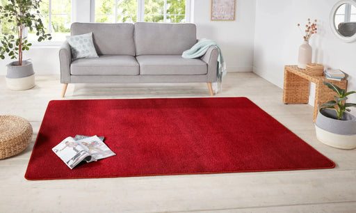 RugsDirect Online Plain/Nearly Plain Nasty 101151 Red Rug - Woven Rugs