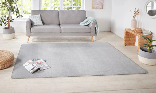 RugsDirect Online Plain/Nearly Plain Nasty 101595 Silver Rug - Woven Rugs