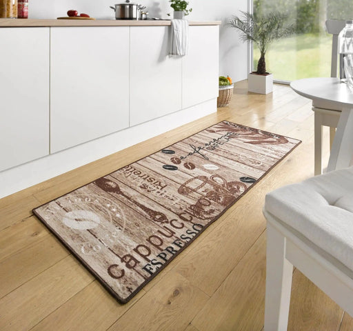 RugsDirect Online Funky 67cm x 180cm Runner Loop HH 102371 Delicious Coffee Rug 4260425281248 - Woven Rugs