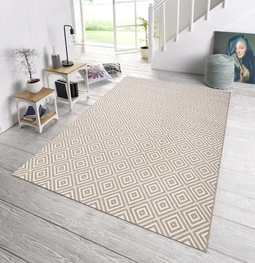 RugsDirect Online Plain/Nearly Plain Meadow HH 102471 Karo Grey Rug - Woven Rugs