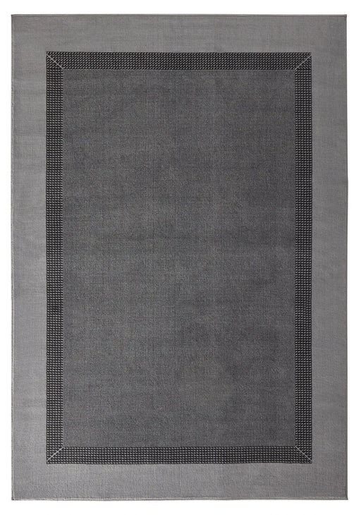 RugsDirect Online Modern Basic 102497 Band Grey Rug - Woven Rugs