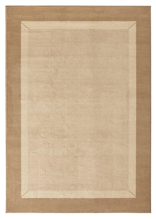 RugsDirect Online Modern Basic 102498 Band Beige Cream Rug - Woven Rugs