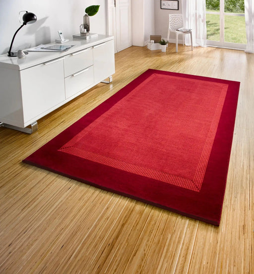 RugsDirect Online Modern Basic 102499 Basic Red Rug - Woven Rugs