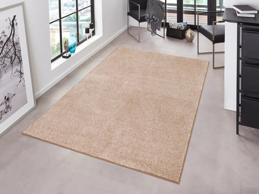 RugsDirect Online Plain/Nearly Plain Pure 102662 Taupe Cream Rug - Woven Rugs