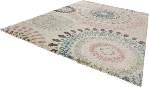 RugsDirect Online Modern Allure 102755 Globe Grey Cream Mix Rug - Woven Rugs