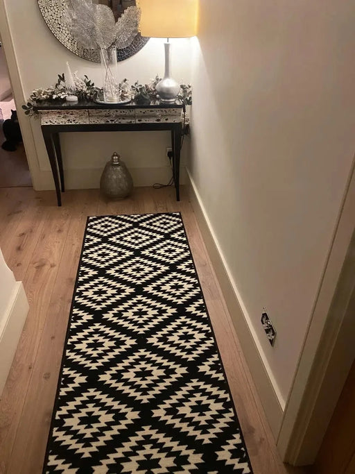 RugsDirect Online Modern Basic 102824 Nordic Black Rug - Woven Rugs