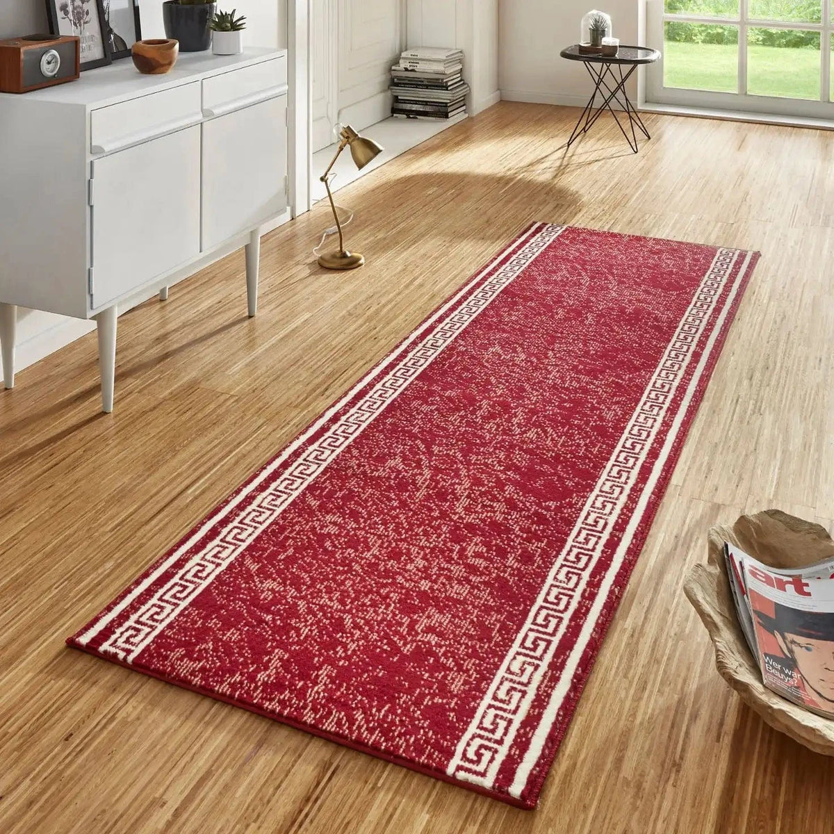 Basic 102832 Casa Red Rug — Woven Rugs