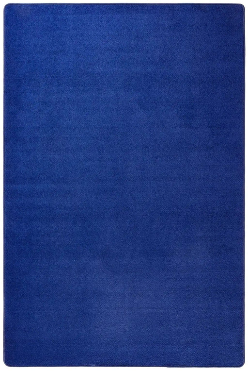 RugsDirect Online Plain/Nearly Plain Fancy 103007 Blue Rug - Woven Rugs
