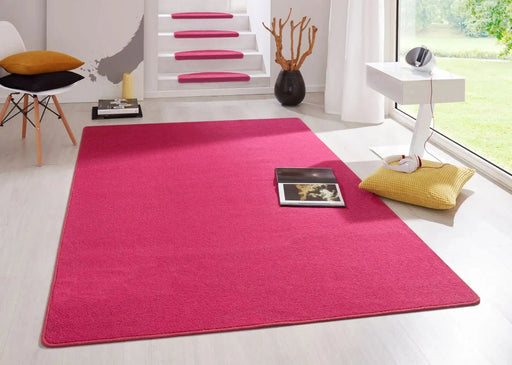 RugsDirect Online Plain/Nearly Plain Fancy 103011 Pink Rug - Woven Rugs