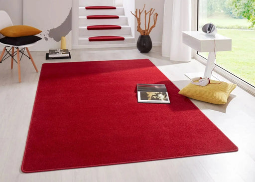 RugsDirect Online Plain/Nearly Plain Fancy 103012 Red Rug - Woven Rugs