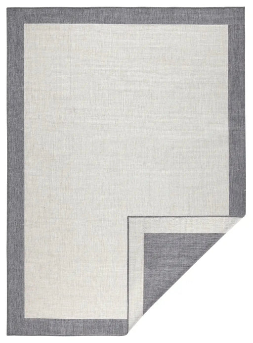 RugsDirect Online Modern Twin 103108 Grey Cream Rug - Woven Rugs