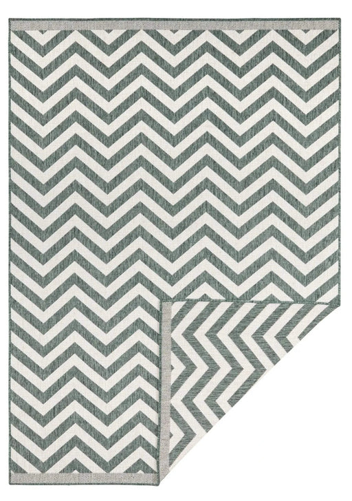 RugsDirect Online Modern Twin Supreme 103436 Palma Green Cream Rug - Woven Rugs