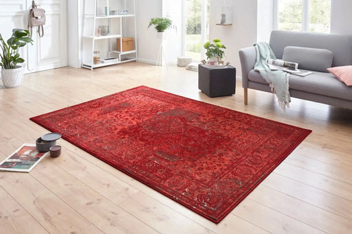 RugsDirect Online Modern Celebration Plume Red 103467 Rug - Woven Rugs