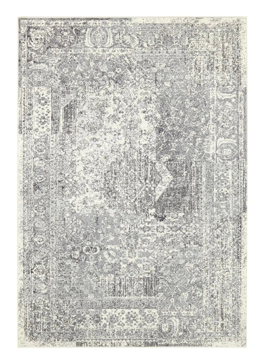 RugsDirect Online Modern Celebration Plume Cream Grey 103468 Rug - Woven Rugs