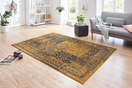 RugsDirect Online Modern Celebration Plume Gold Grey 103470 Rug - Woven Rugs