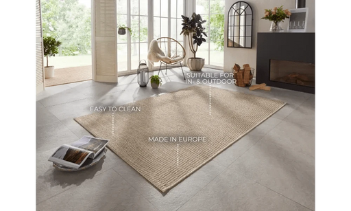 RugsDirect Online Modern BRAVE 103610 natural-brown Indoor / Outdoor - Woven Rugs