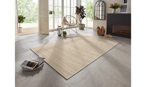 RugsDirect Online Modern BRAVE 103612 natural-brown Indoor / Outdoor - Woven Rugs