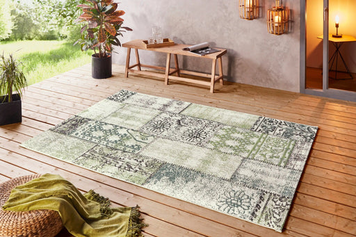 RugsDirect Online Modern Beach 103846 Symi Green Rug - Woven Rugs