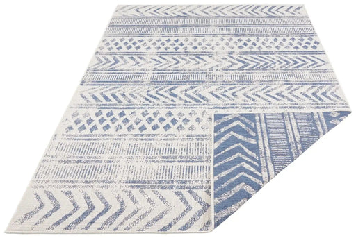 RugsDirect Online Modern Twin Supreme 103863 Biri Blue Cream Rug - Woven Rugs