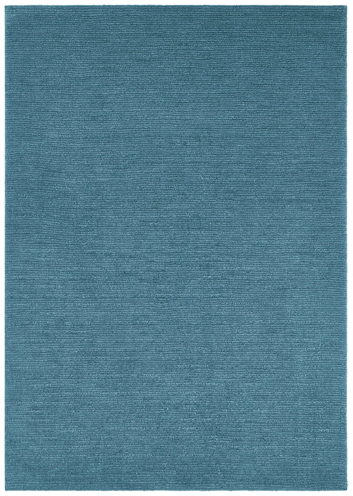 RugsDirect Online Plain/Nearly Plain Cloud 103933 Cloud Petrol Blue Rug - Woven Rugs