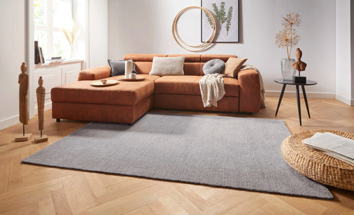 RugsDirect Online Plain/Nearly Plain Cloud 103934 Cloud Light Grey Rug - Woven Rugs