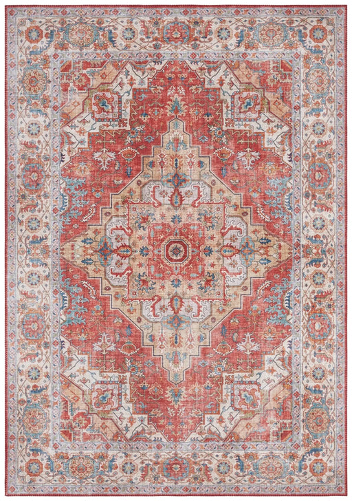RugsDirect Online Traditional Asmar 104013 Sylla Brick Red Rug - Woven Rugs
