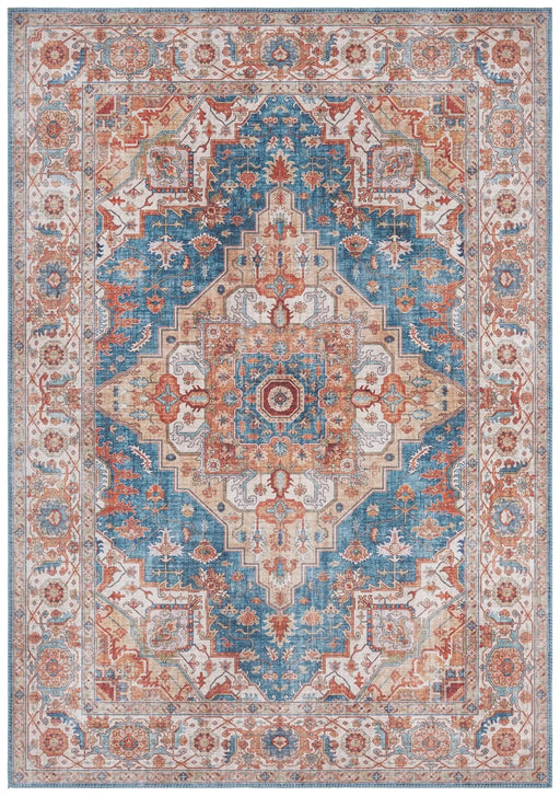 RugsDirect Online Traditional Asmar 104014 Sylla Jeans Blue Rug - Woven Rugs