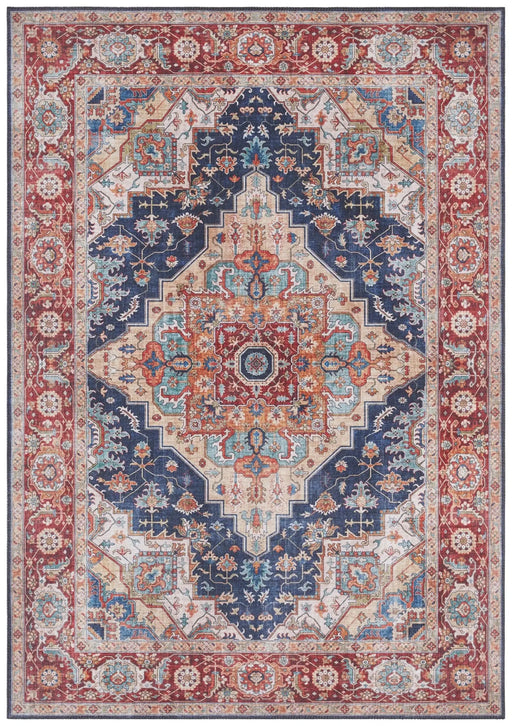 RugsDirect Online Traditional Asmar 104017 Sylla Indigo Rug - Woven Rugs