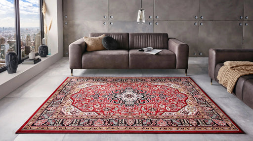 RugsDirect Online Traditional Mirkan 104095 Isfahan Red Rug - Woven Rugs