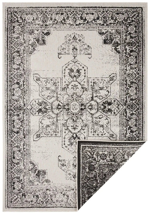 RugsDirect Online Modern Twin Supreme 104137 Borbon Black Cream Rug - Woven Rugs
