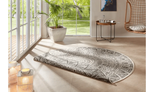 RugsDirect Online Modern Nora 104160 Grey Indoor / Outdoor - Woven Rugs
