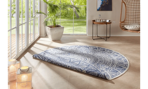 RugsDirect Online Modern Nora 104162 Blue Indoor / Outdoor - Woven Rugs