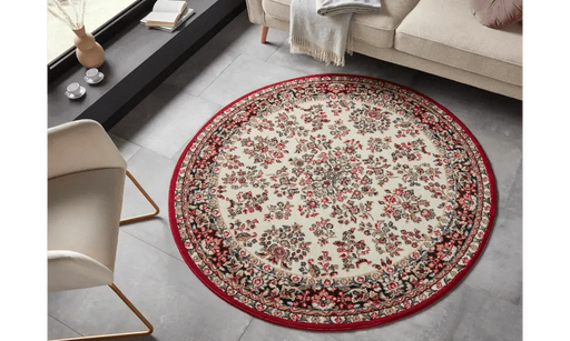 RugsDirect Online Modern Oriental 104351 Red, Creme - Woven Rugs