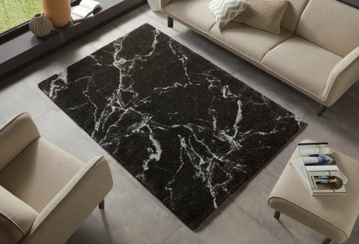 RugsDirect Online Traditional Nomadic HH 104893 Black Cream Rug - Woven Rugs