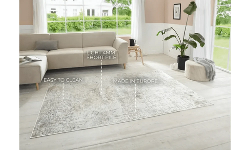 RugsDirect Online Modern MAYWAND 105059 Beige, Copper - Woven Rugs