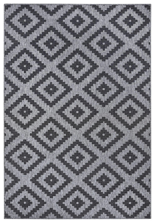 RugsDirect Online Modern Twin 105461 Malta Night Silver Rug - Woven Rugs