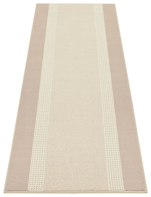 RugsDirect Online Modern Basic 105490 Band Ivory Rug - Woven Rugs