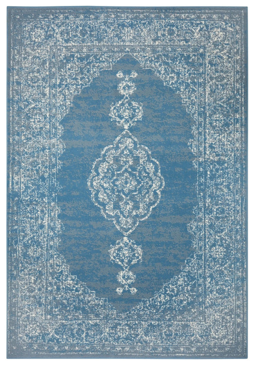 RugsDirect Online Modern Gloria 105516 Meridional Sky Blue Rug - Woven Rugs