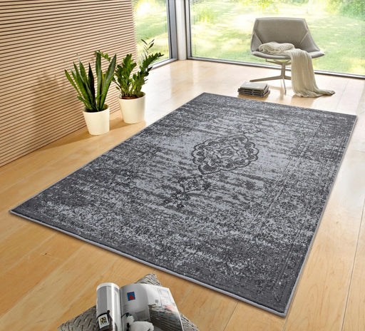 RugsDirect Online Modern Gloria 105520 Meridional Grey Rug - Woven Rugs
