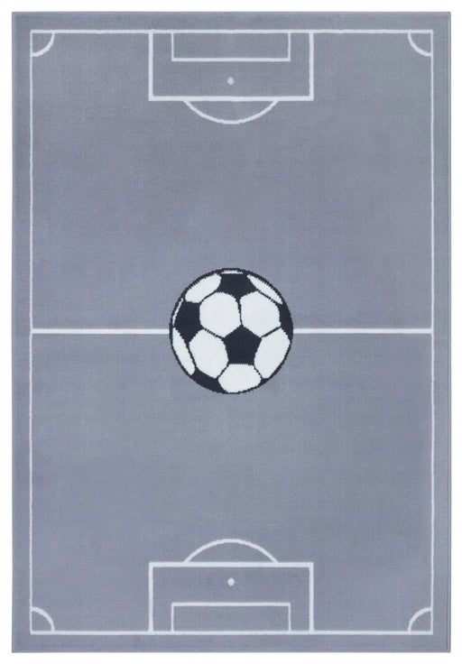 RugsDirect Online Kids 120cm x 170cm Rectangle Adventures Hanse Home 105527 Estadio Grey Rug 4260770249290 - Woven Rugs